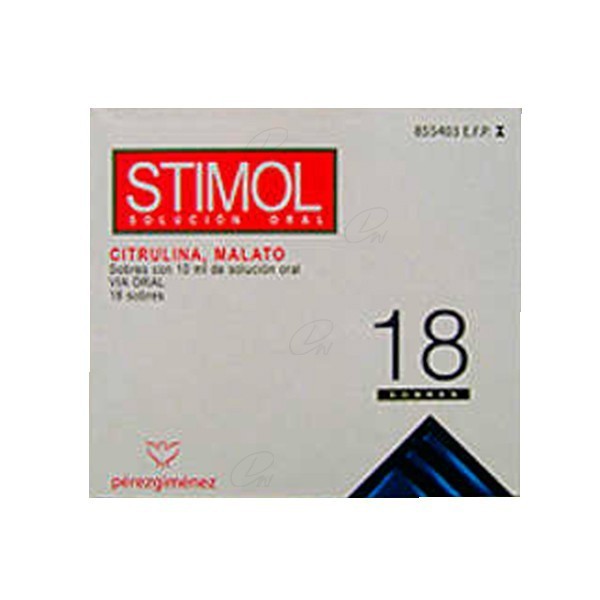 STIMOL 1 g SOLUCION ORAL, 18 sobres