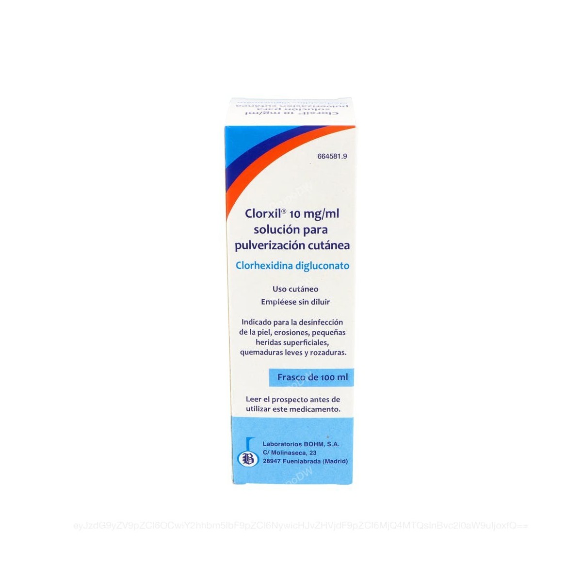 CLORXIL 10 mg/ml SOLUCION PARA PULVERIZACION...