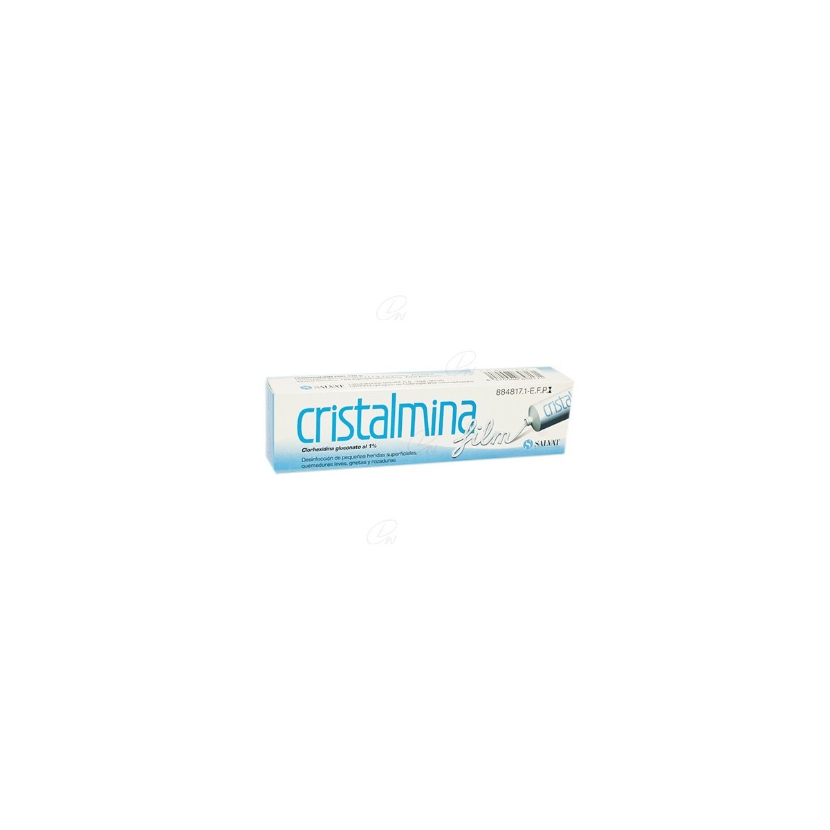 CRISTALMINA  FILM 10 mg/g, 1 tubo de 30 g