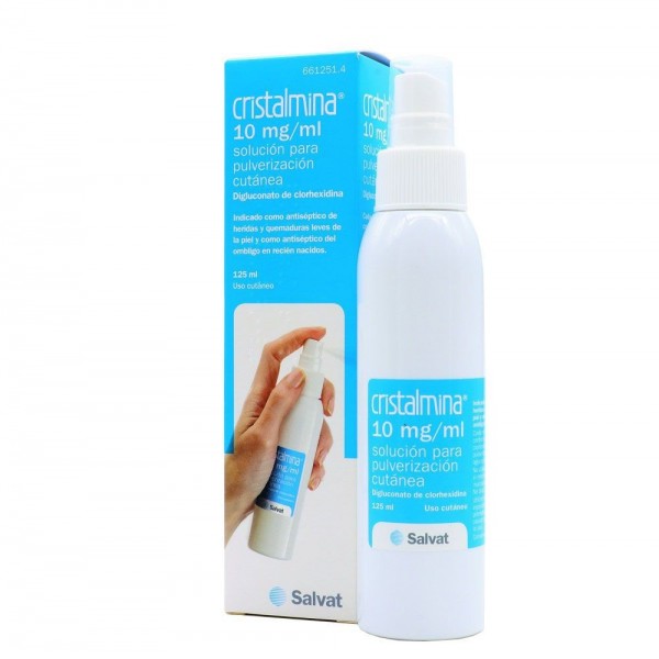 CRISTALMINA 10 mg/ml SOLUCION PARA PULVERIZACION CUTANEA,...
