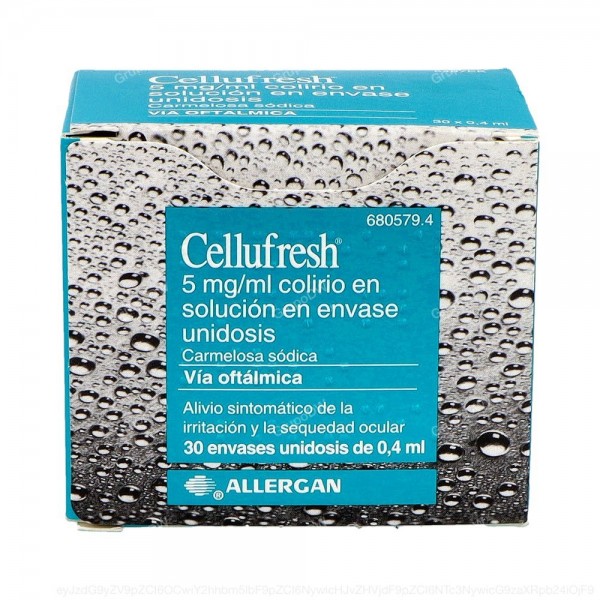 CELLUFRESH 5 mg/ml COLIRIO EN SOLUCION EN ENVASE...