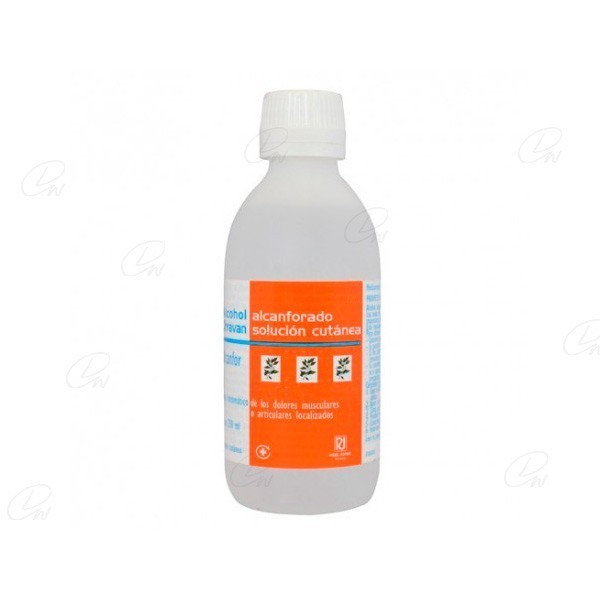 ALCOHOL ALCANFORADO ORRAVAN SOLUCION CUTANEA, 1 frasco de...