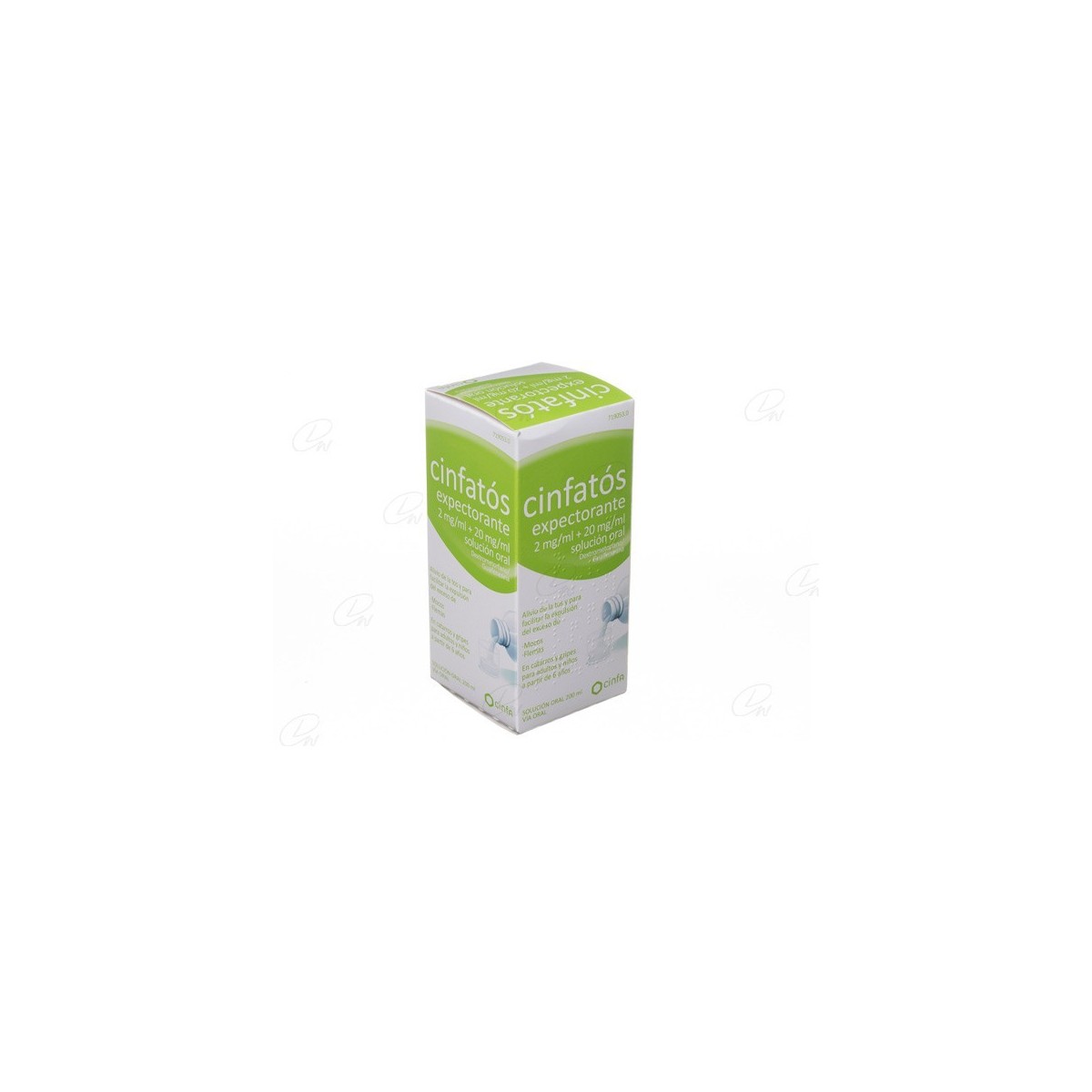 CINFATOS EXPECTORANTE 2/20 MG/ML SOLUCION ORAL...