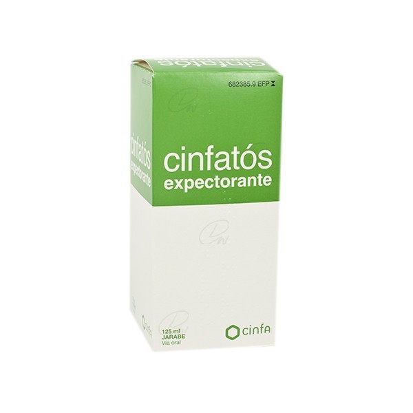 CINFATOS EXPECTORANTE 2 mg/ml + 20 mg/ml SOLUCION ORAL, 1...