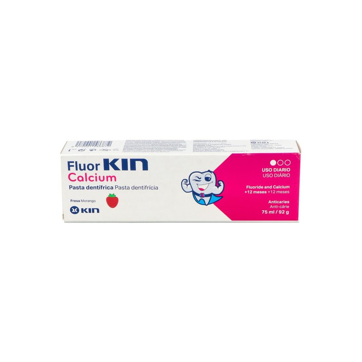 FLUOR KIN CALCIO PASTA DENTAL INFANTIL 2-6 AÑOS...