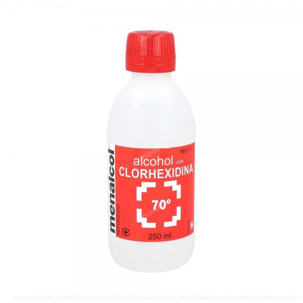 MENALCOL REFORZADO 70º SOLUCION CUTANEA, 1 frasco de 250 ml