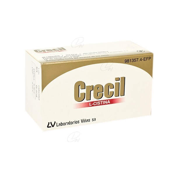 CRECIL 500 mg  CAPSULAS DURAS, 40 capsulas