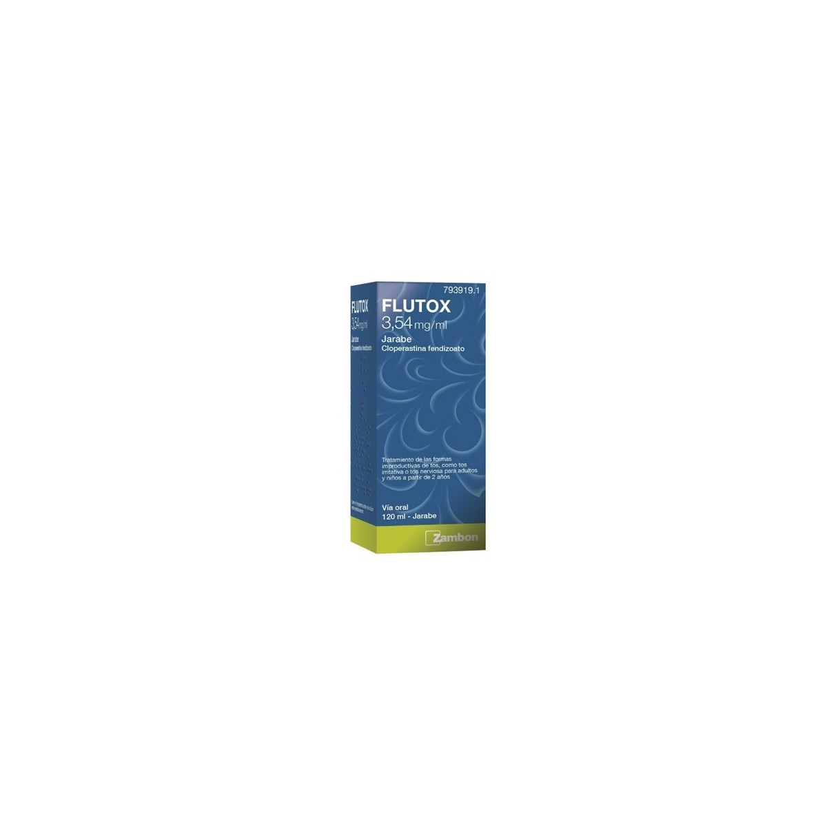 FLUTOX 3,54 mg/ml JARABE, 1 frasco de 120 ml