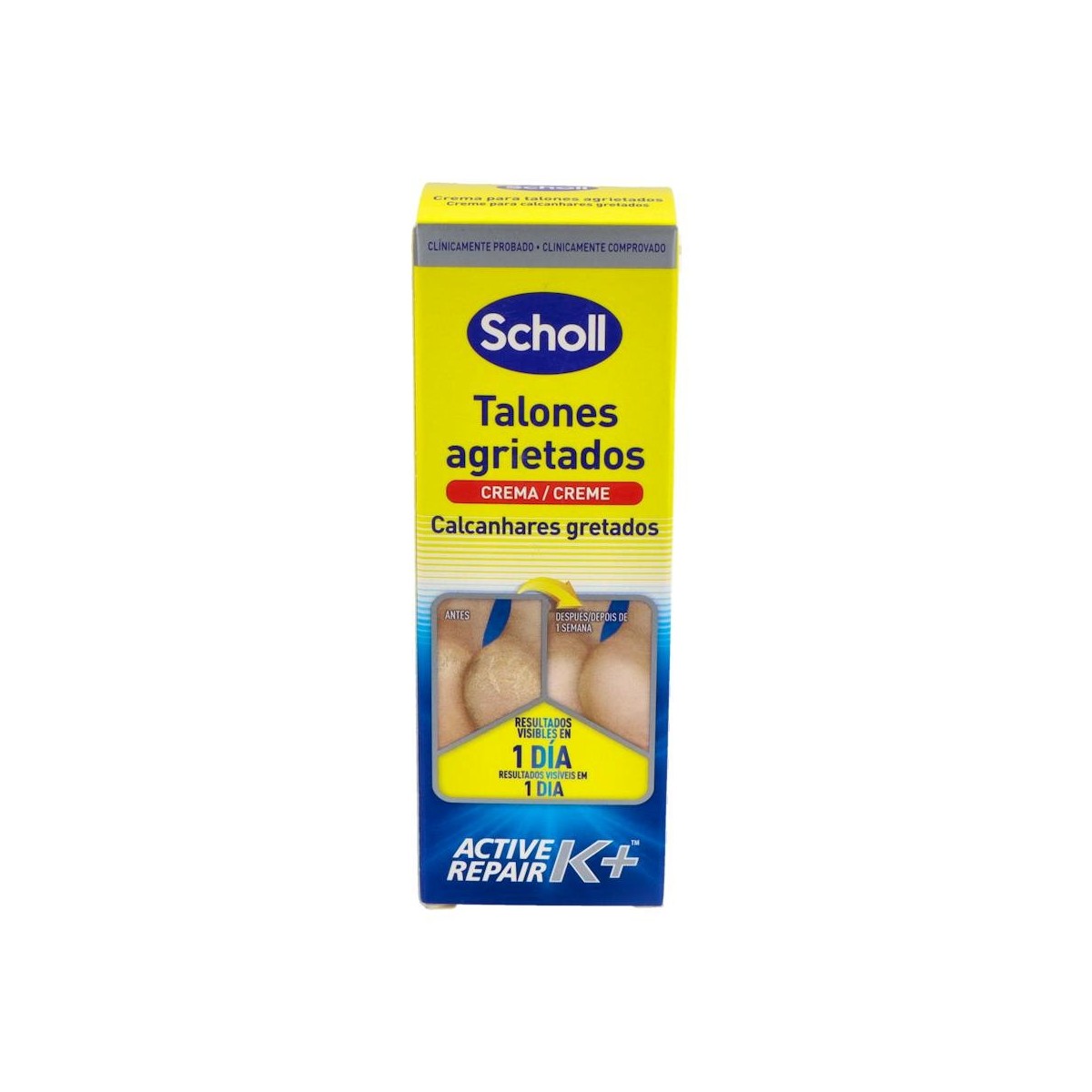 DR SCHOLL CREMA TALONES AGRIETADOS 60 ML