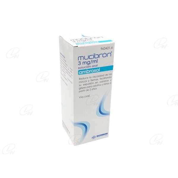MUCIBRÓN 3 mg/ ml SOLUCIÓN ORAL, 1 frasco de 200 ml