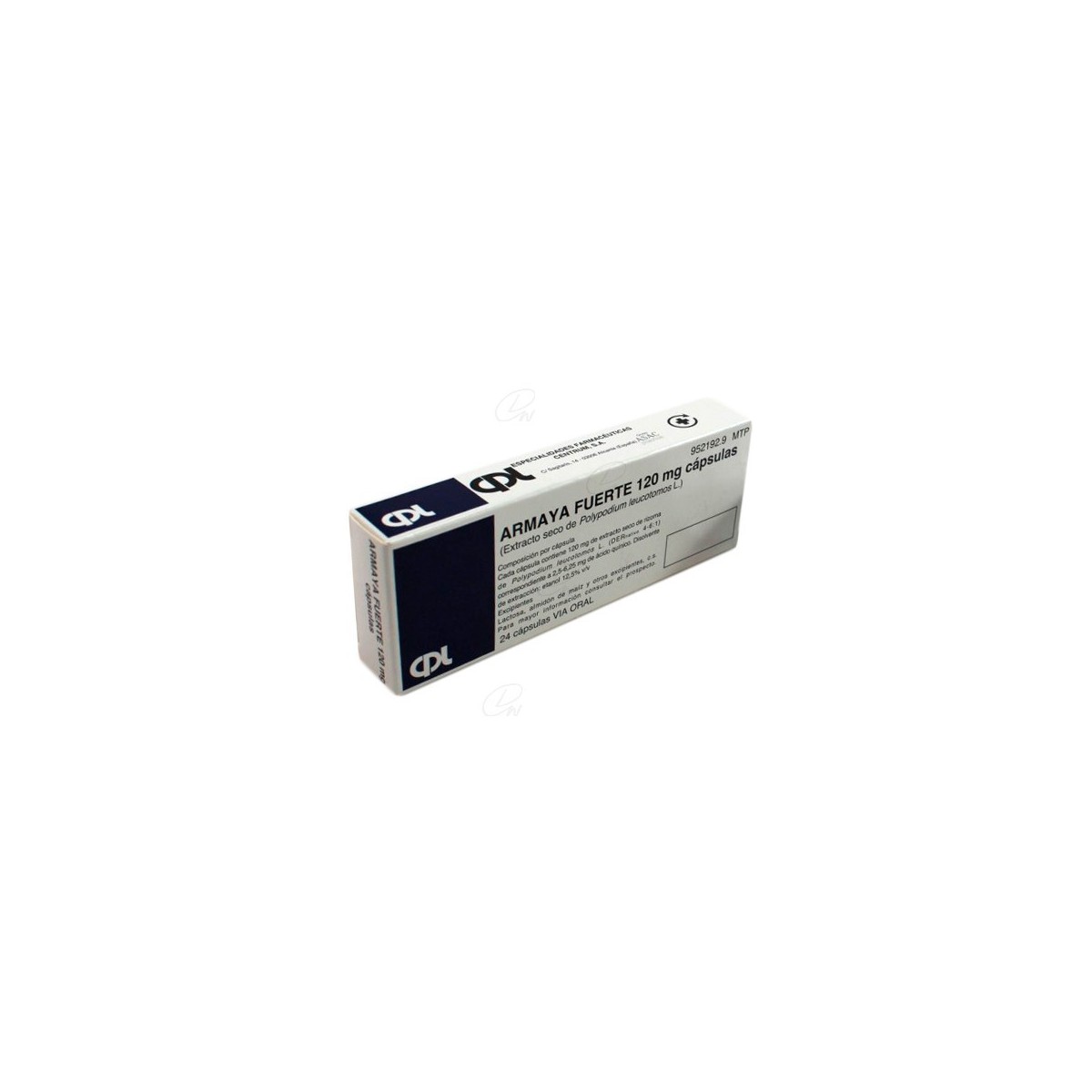ARMAYA FUERTE 120 mg CAPSULAS DURAS, 24 capsulas