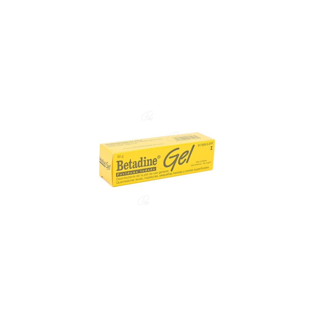 BETADINE GEL 100 mg/g GEL, 1 tubo de 30 g