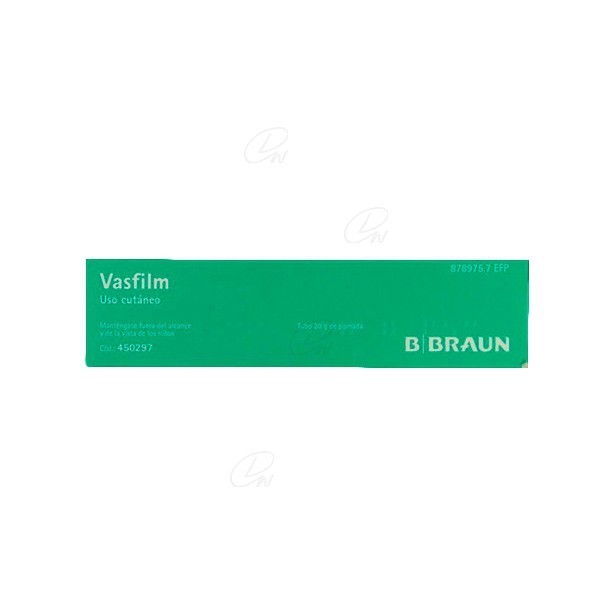VASFILM POMADA, 1 tubo de 20 g