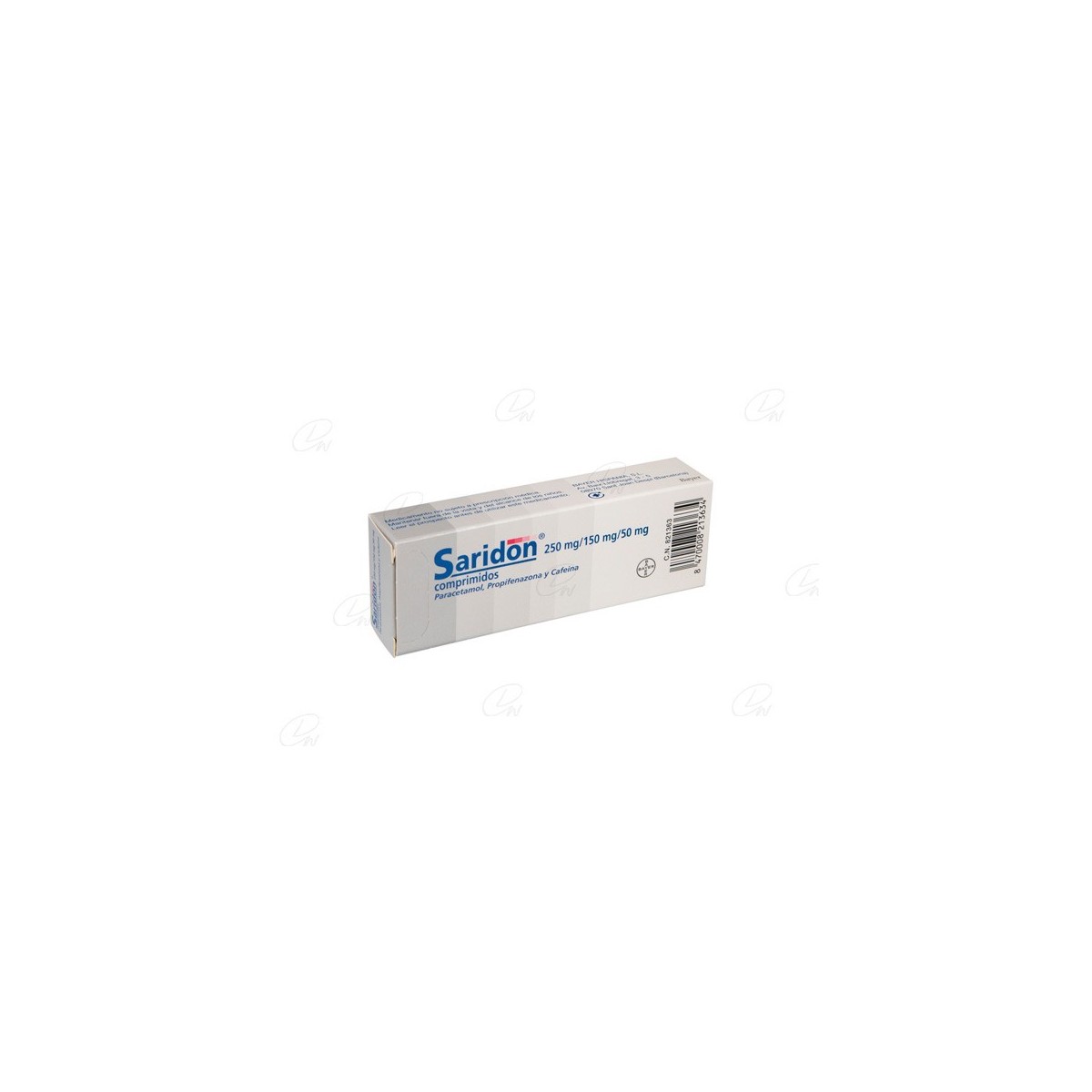 SARIDON 250 mg/150 mg/50 mg COMPRIMIDOS, 20...