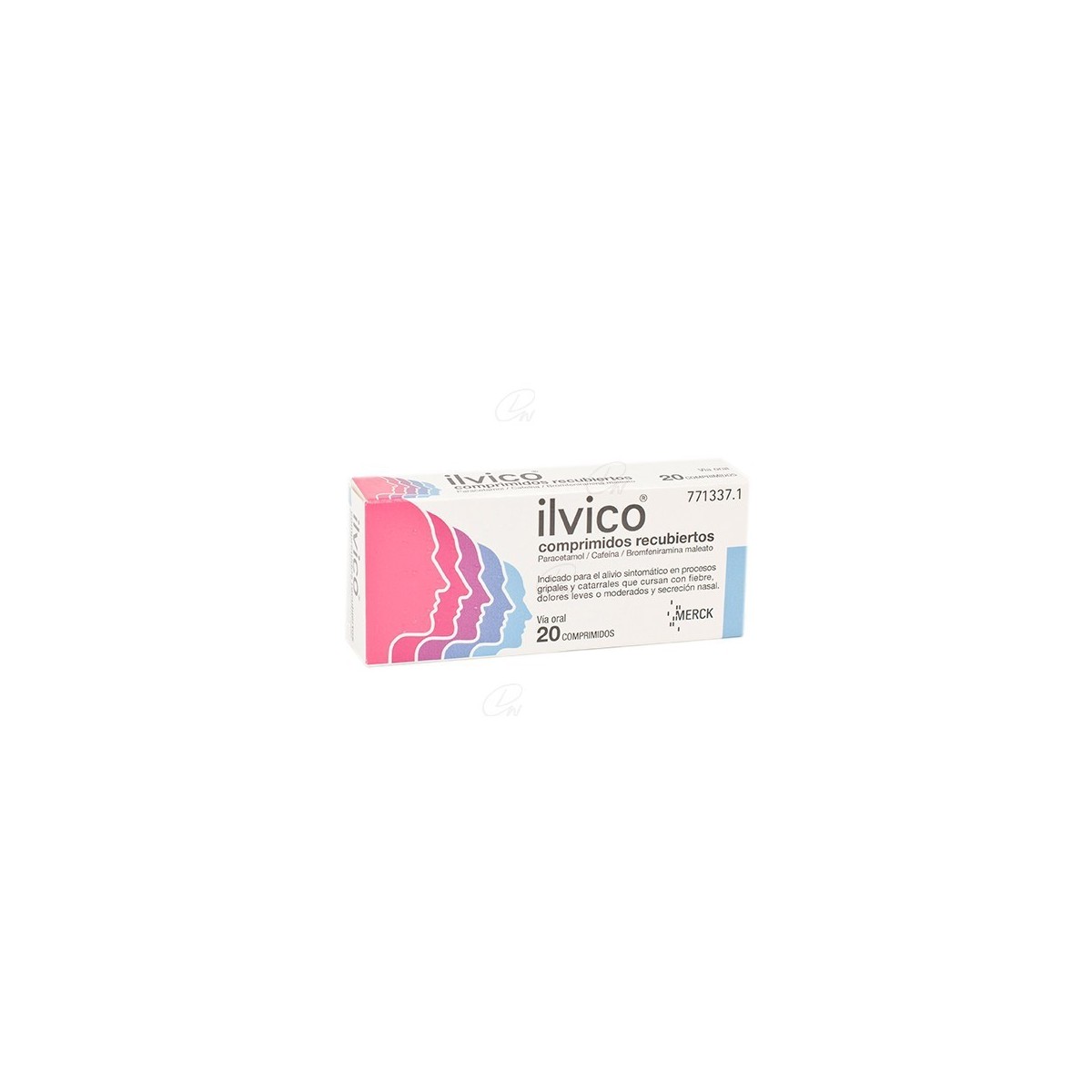 ILVICO COMPRIMIDOS RECUBIERTOS, 20 comprimidos
