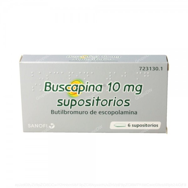 BUSCOPRESC 10 mg SUPOSITORIOS