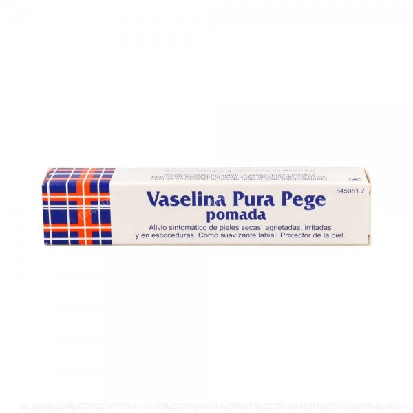 VASELINA PURA PEGE POMADA, 1 tubo de 33 g