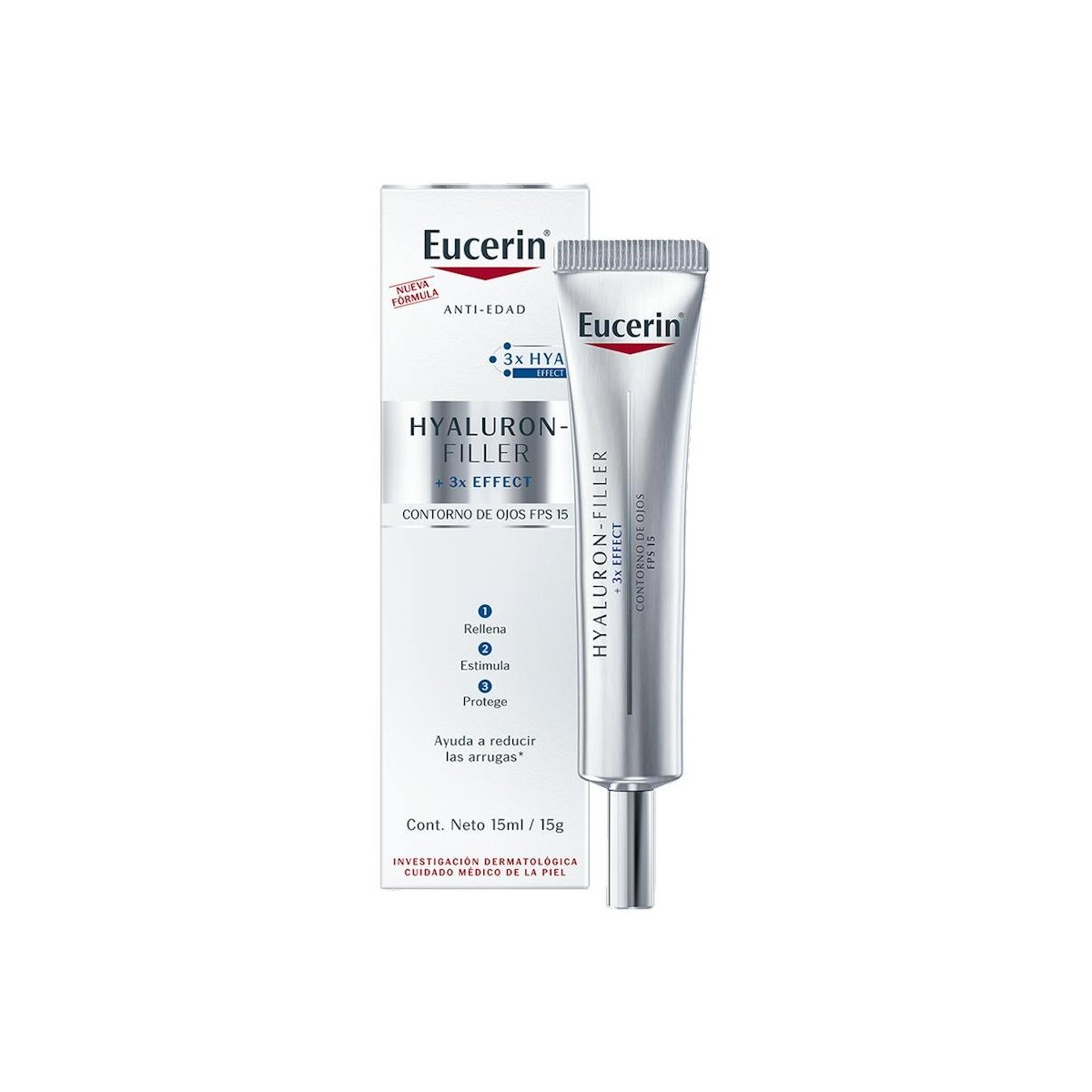 EUCERIN CONTORNO DE OJOS HYALURON-FILLER 15ML