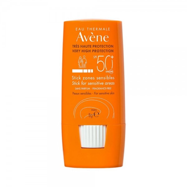 AVENE SOLAR STICK 50+ ZONAS SEN 50