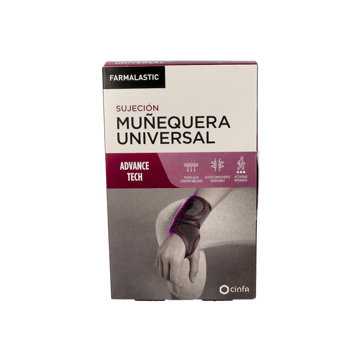 Muñequera Farmalastic Advanced Univ T U