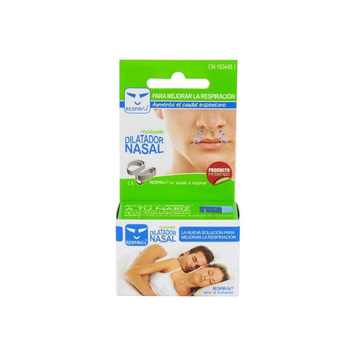 Respirfix Dilatador Nasal De Quita Y Pon T- M