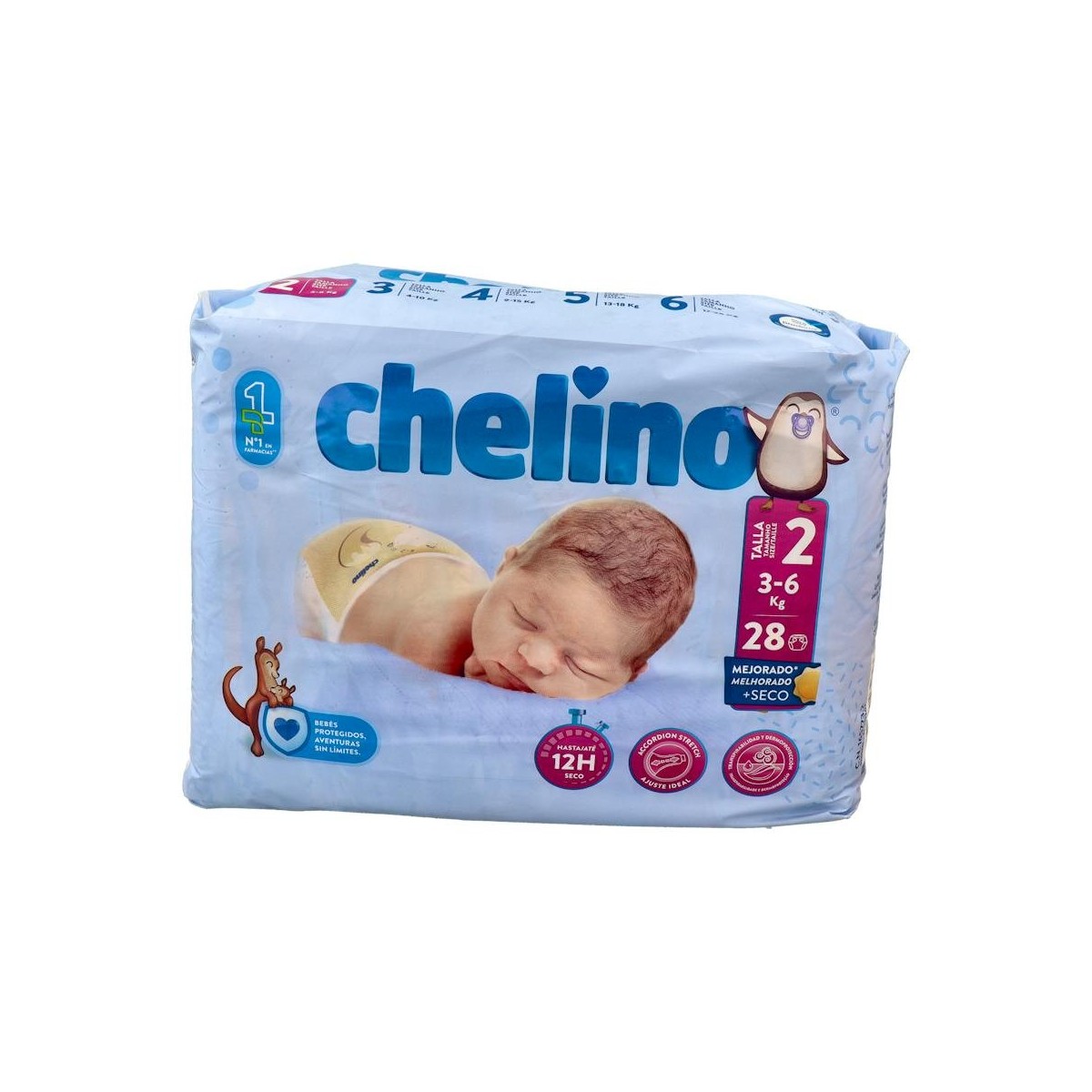 Pañal Inf Chelino Fahion&Love R/Nacido 3-6 Kg...