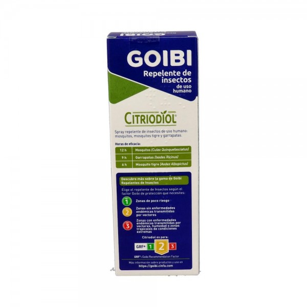 GOIBI CITRIODIOL ANTIMOSQUITOS NATURAL 100 ML SPRAY
