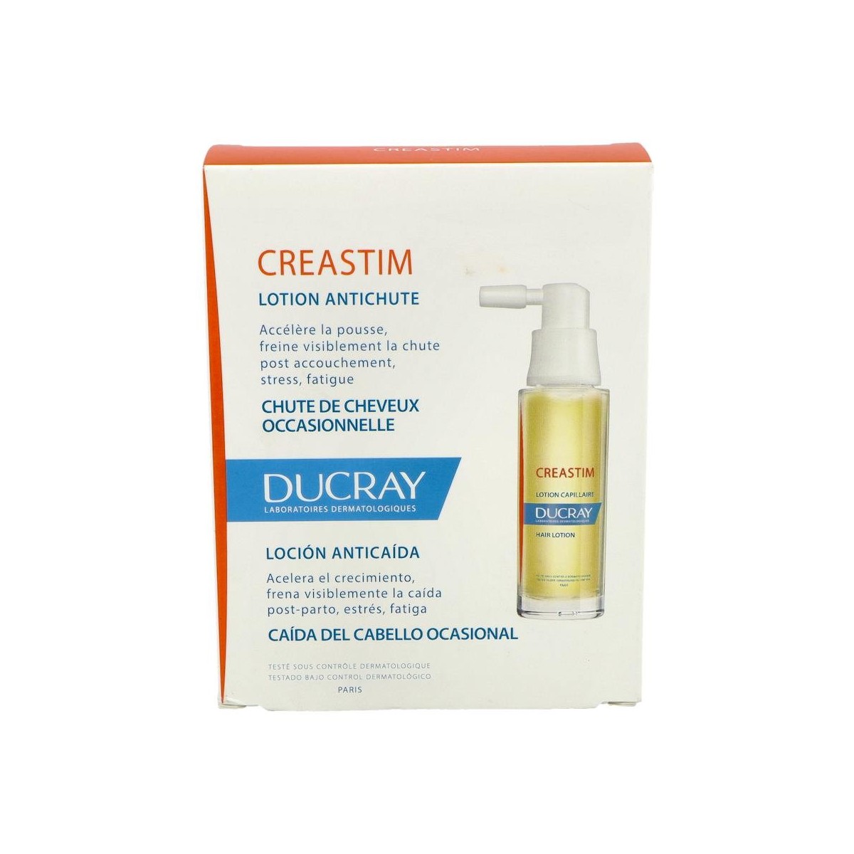 DUCRAY CREASTIM LOCION ANTICAIDA 30 ML 2 U