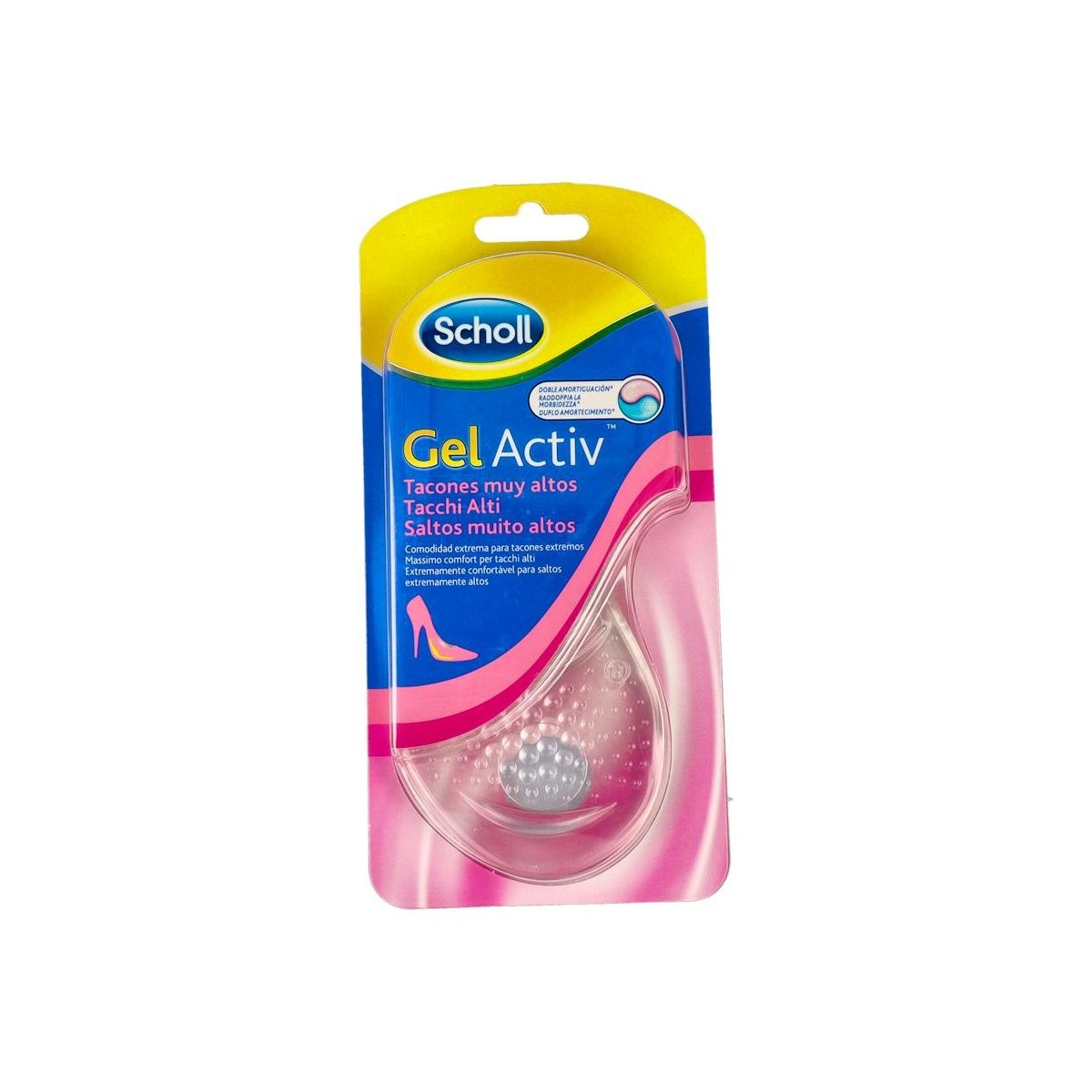 Plantillas Scholl Gel Activ Tacon Alto