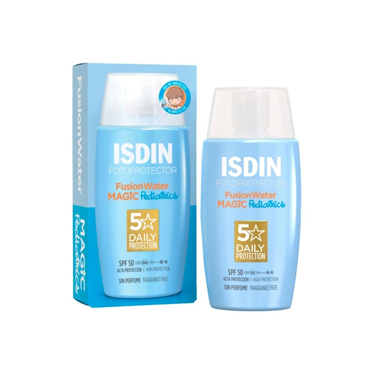 FOTOPROT ISDIN FPS 50+ FUSION WATER PEDIAT 50 ML