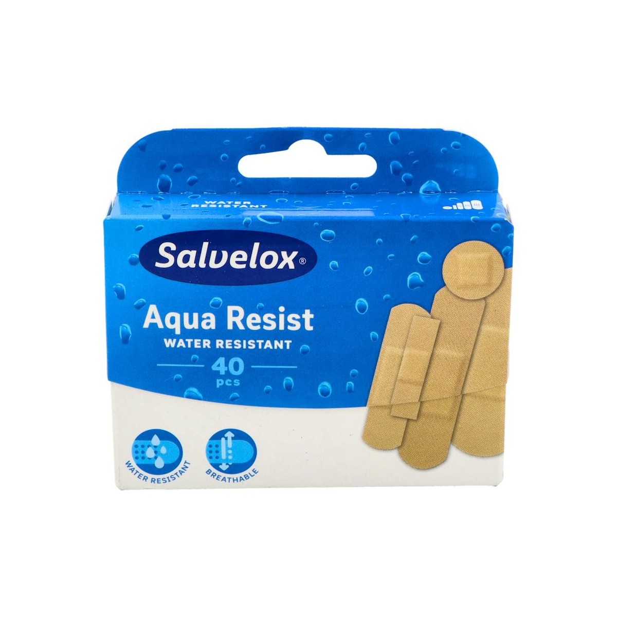 Tiritas Salvelox Aqua Plast 632 5F 40 U