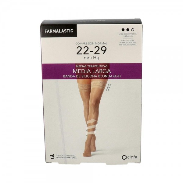 Media Farmal Lar Nor Blonda Beige Peq 2 U