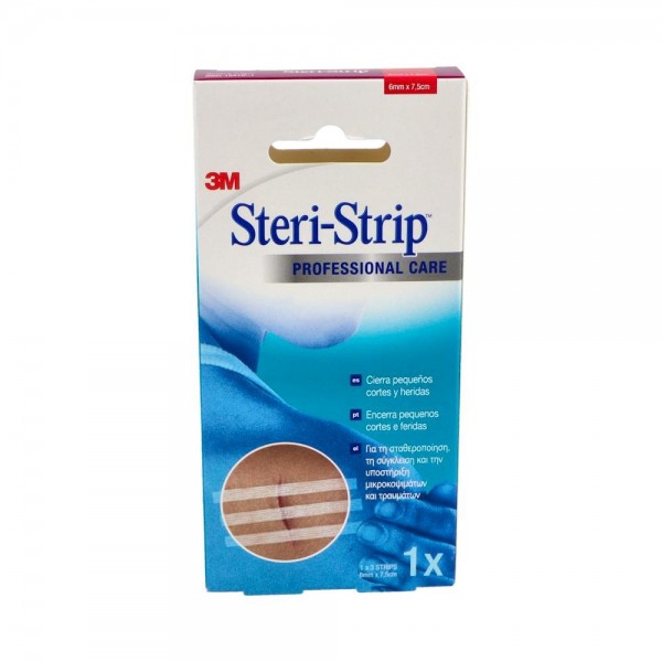 Steri Strip Minnesot 6X 75Mm 3 Tiras 1541F