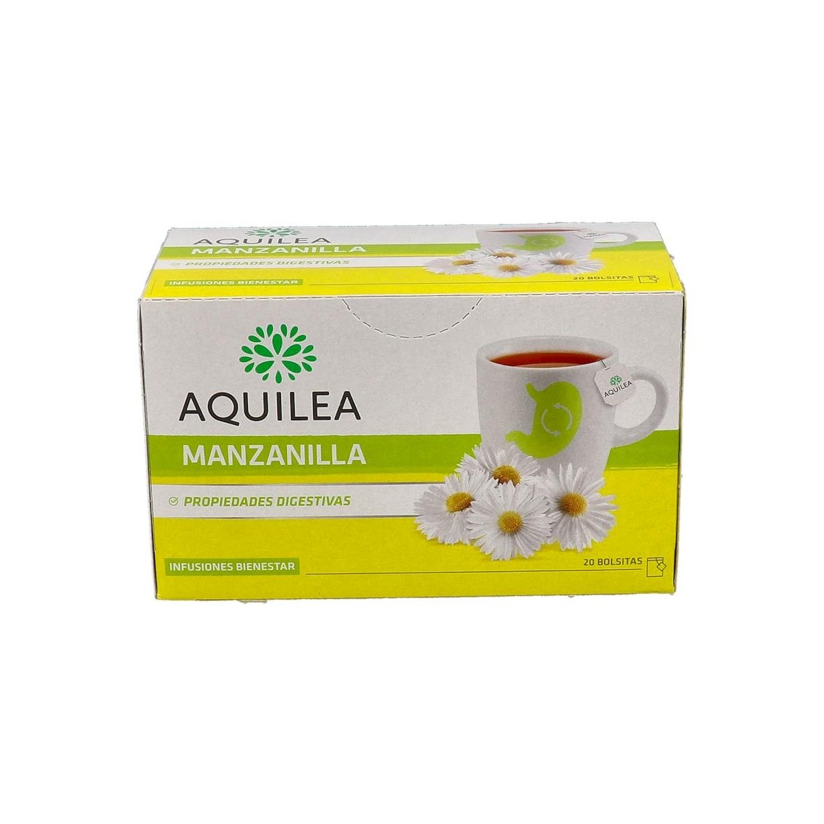 AQUILEA MANZANILLA INF 20 BOLSAS