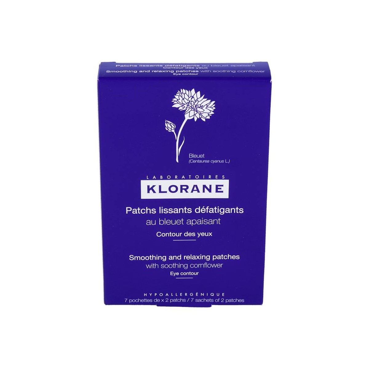 Klorane Parches Descon Ojos Aciano 7 Bol 2 U