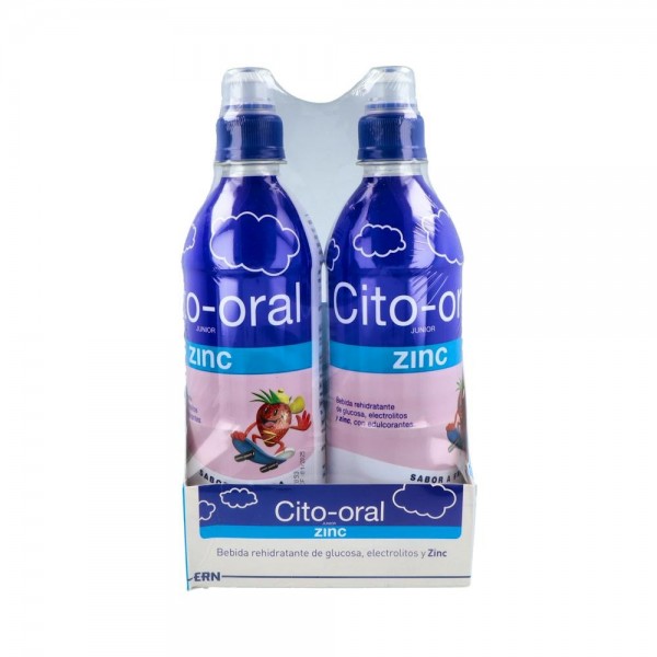 CITO ORAL JUNIOR ZINC 500 ML 2 BOTELLAS