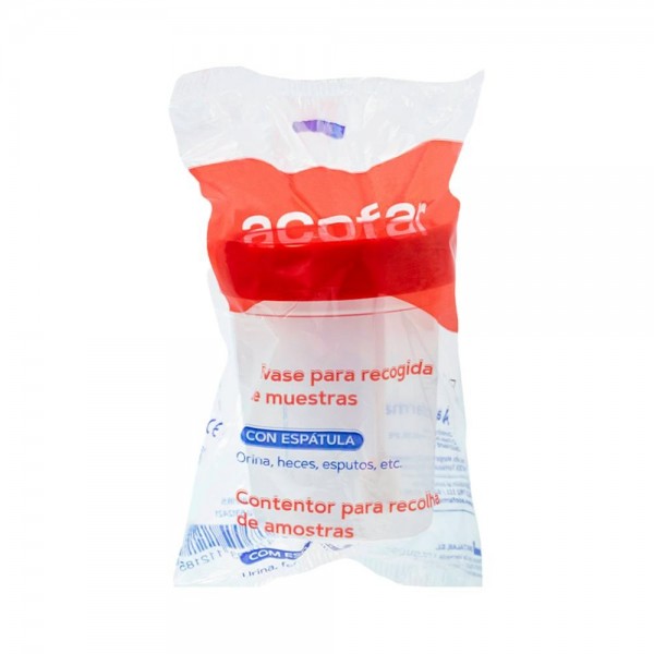 ENVASE RECOG MUESTRA C/ESPA 100 ML
