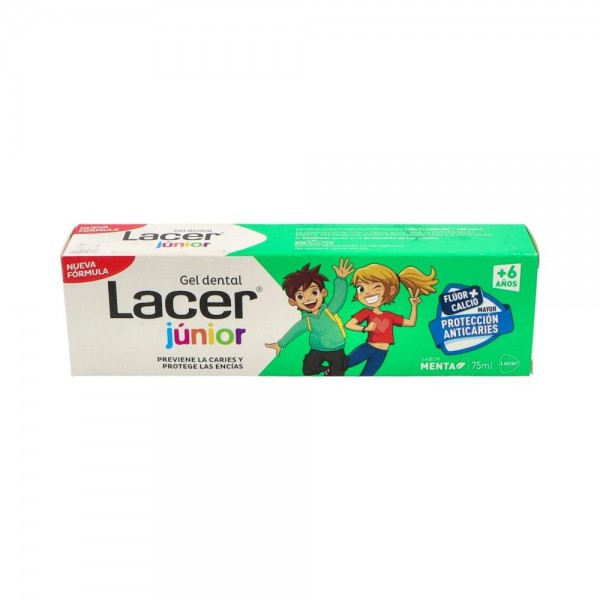 Lacer Gel Den Junior Menta 75 Ml