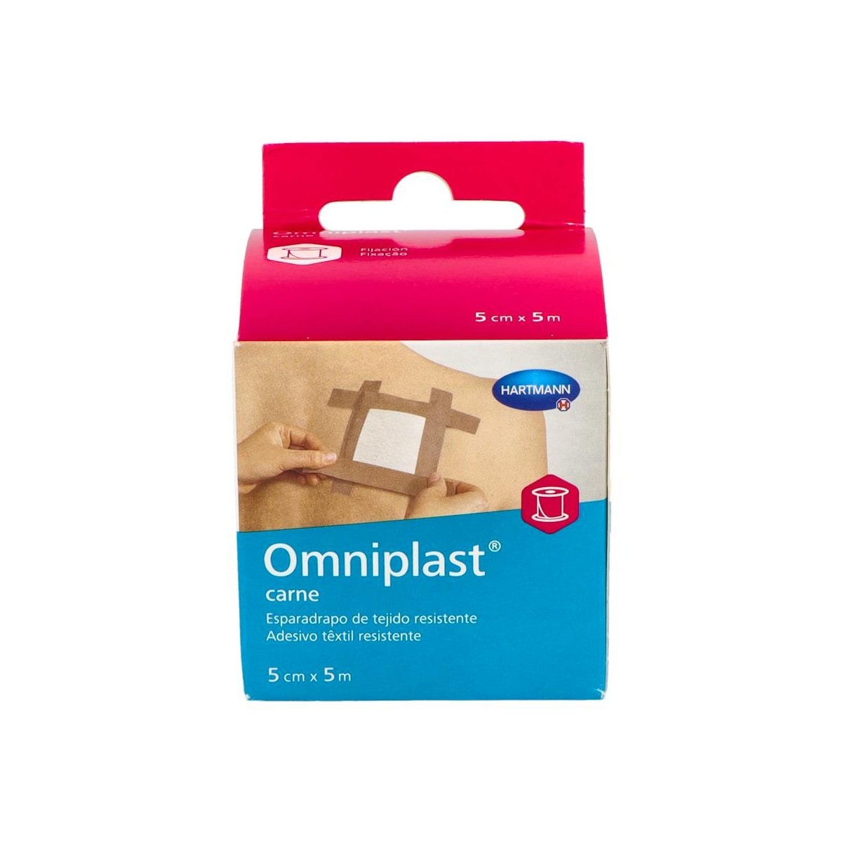 ESPARADRAPO OMNIPLAST ROSA 5MX5CM
