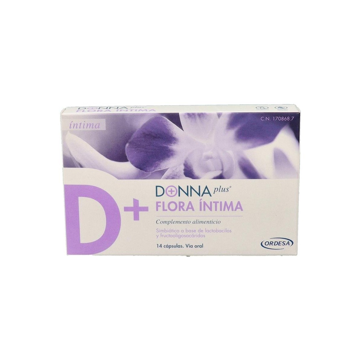 DONNAPLUS+ FLORA INTIMA 14 CAPS