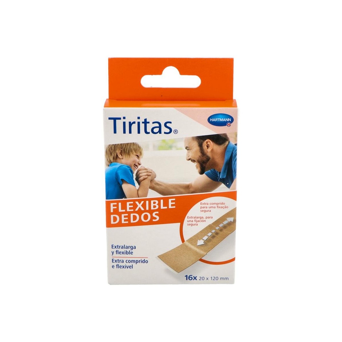 Tiritas Hartmann Ela Dedos Ext Large 16U