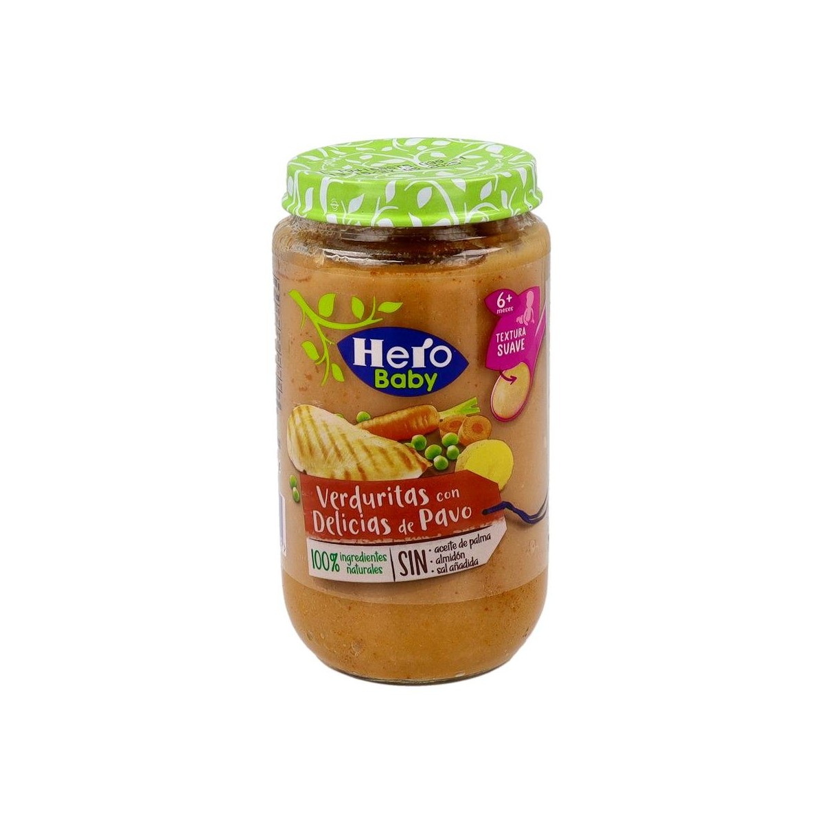 HERO BABY PEDIALAC VERDURAS PAVO 235 G