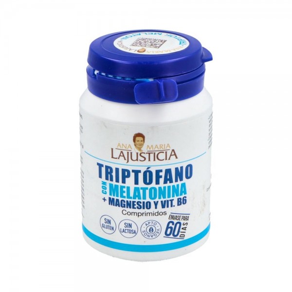 Triptofano Melato +Magn Vita B6 La Justicia 60 Comp