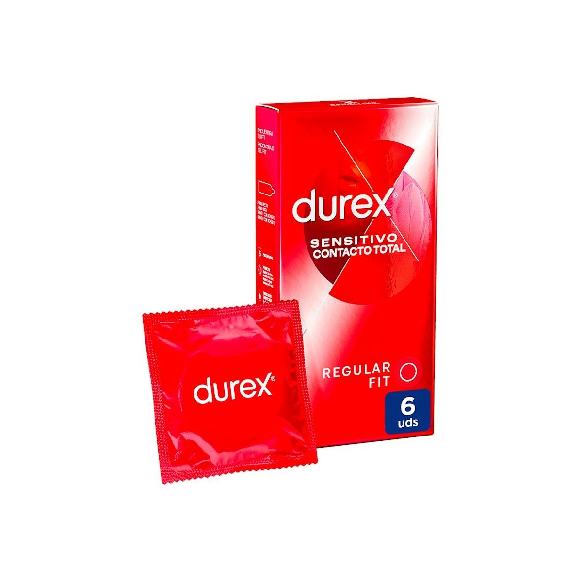 PROFILACTICO DUREX CONTAC TOTAL 6U
