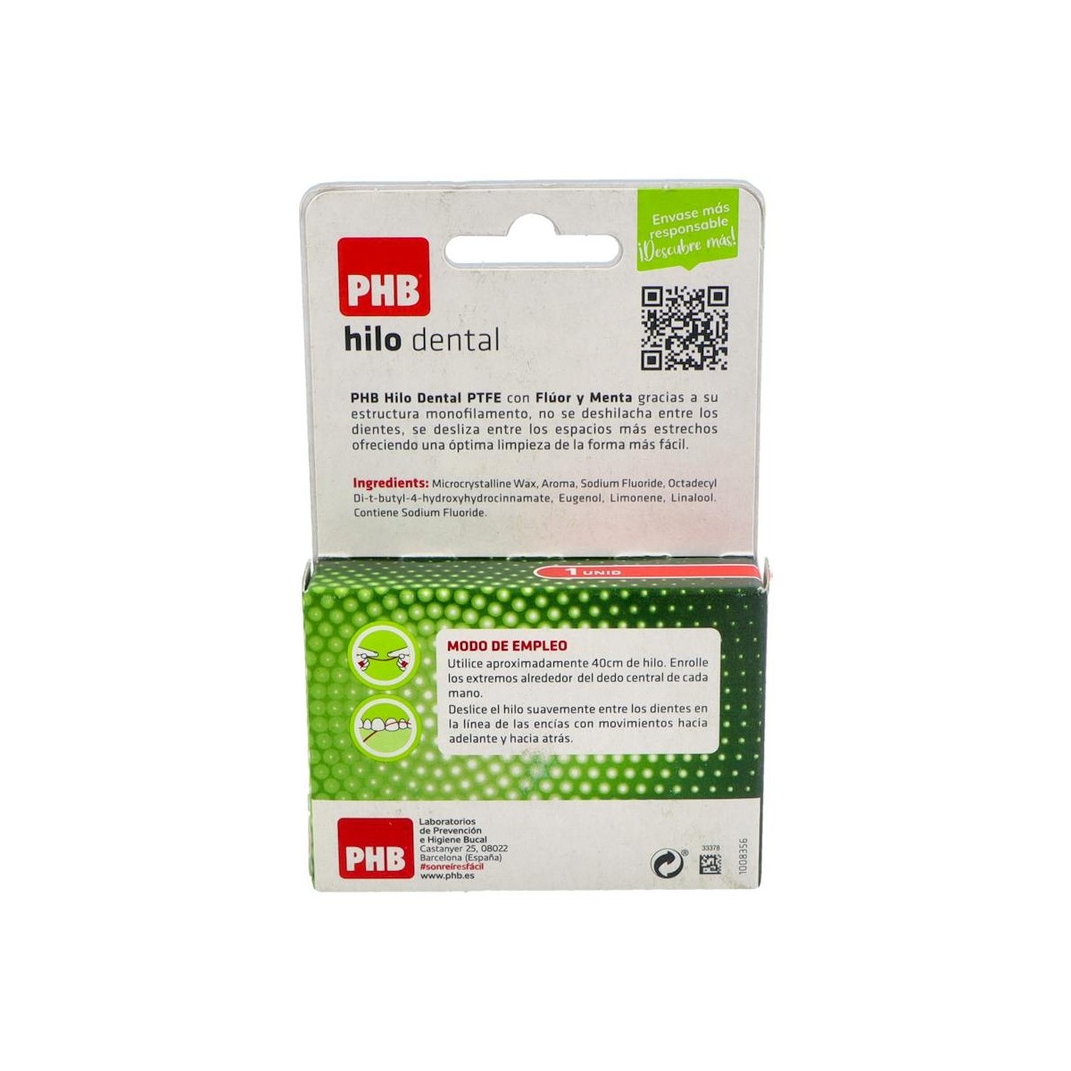 HILO DENTAL PHB FLUOR-MENTA 50 M