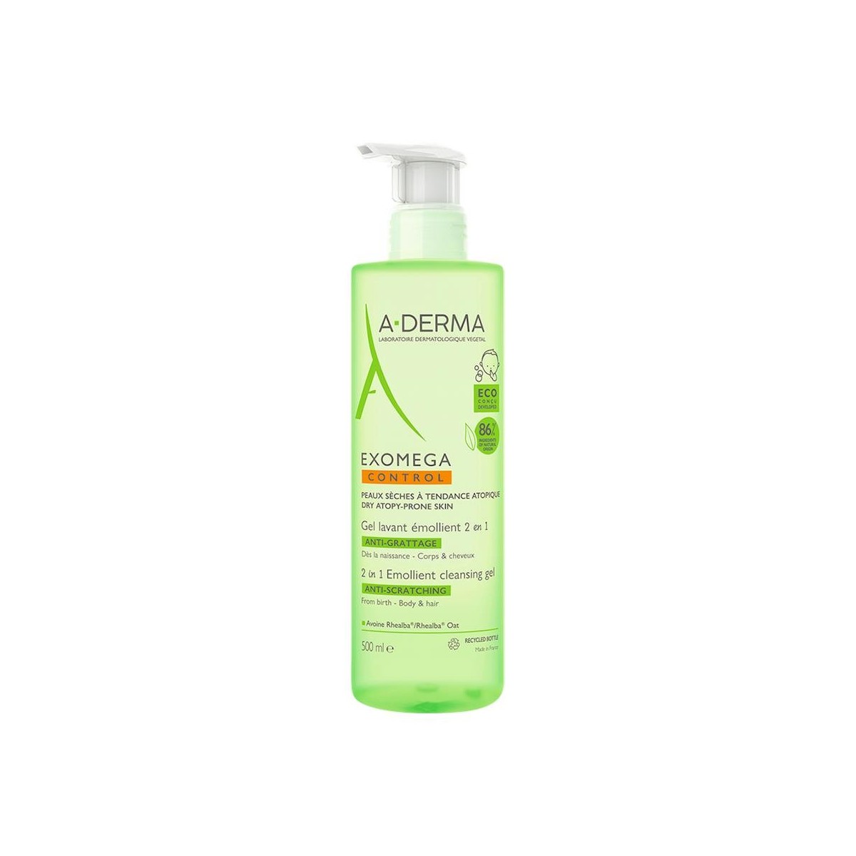 EXOMEGA CONTROL GEL 2 EN1 500 ML