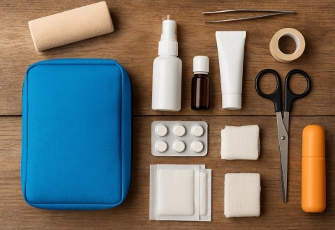 Botiquín básico para el Camino de Santiago: qué no puede faltar en tu mochila